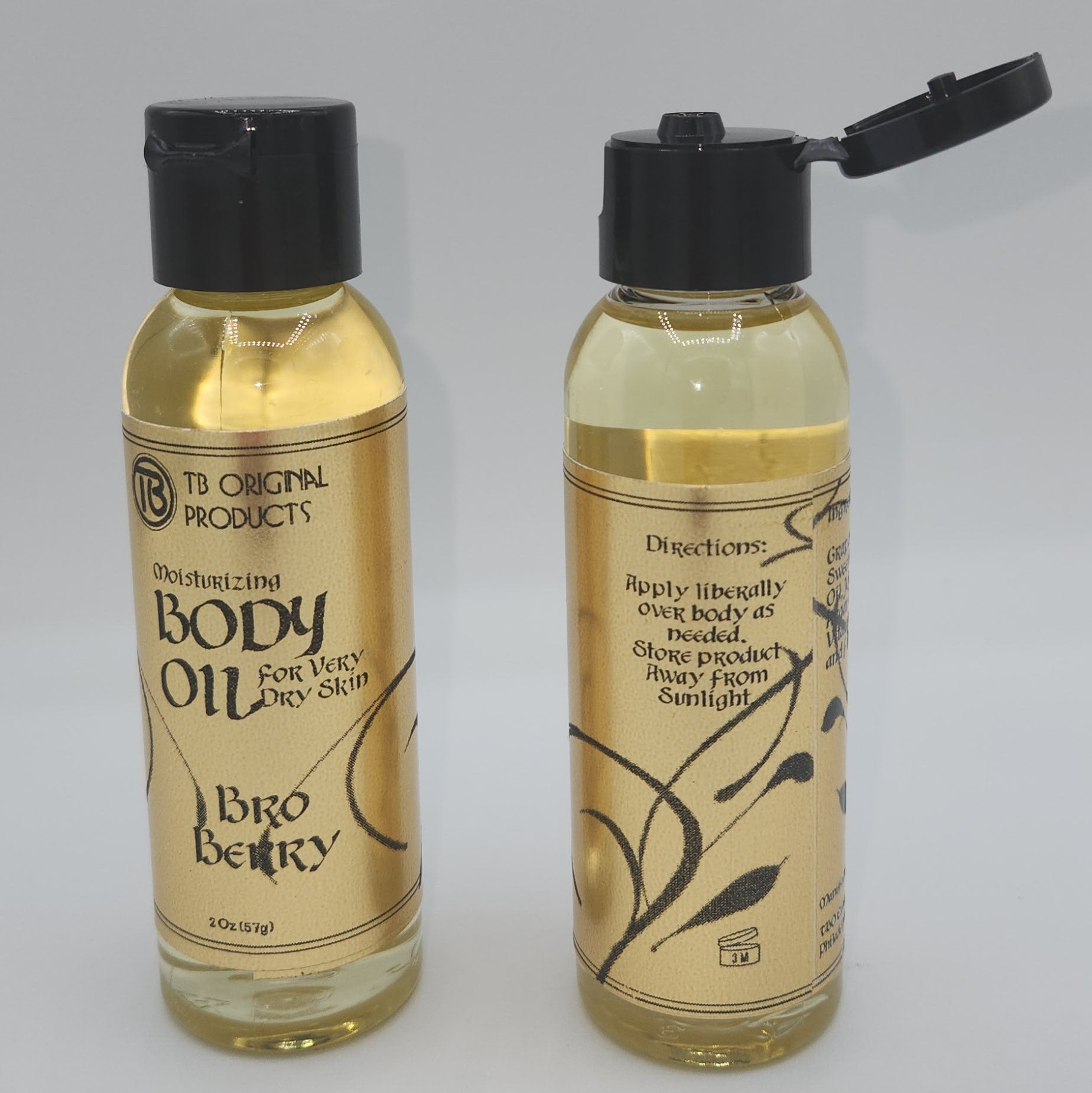 Bro Berry Moisturizing Body Oil